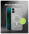 ZAGG Crystal Palace Snap Kickstand iPhone 16 Plus Hoesje MagSafe Transparant afbeelding 7