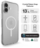ZAGG Crystal Palace Snap iPhone 16 Plus Hoesje MagSafe Back Cover Transparant afbeelding 2