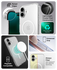 ZAGG Crystal Palace Snap iPhone 16 Plus Hoesje MagSafe Back Cover Transparant afbeelding 4