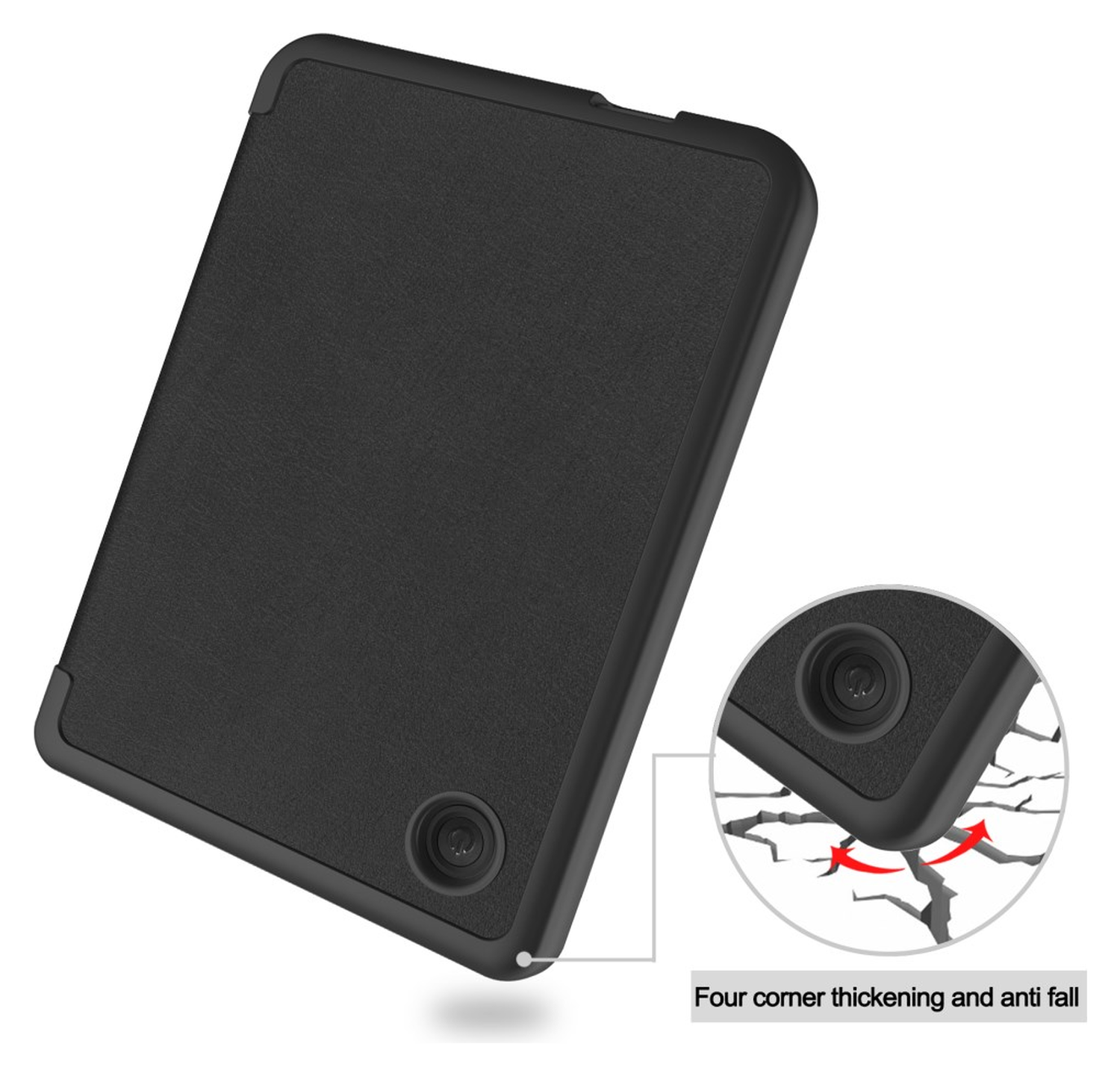 Kobo Clara Colour / Clara BW Hoes Book Case Beschermhoes Zwart afbeelding 7