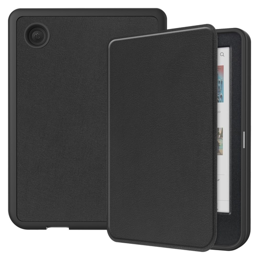 Kobo Clara Colour / Clara BW Hoes Book Case Beschermhoes Zwart afbeelding 1