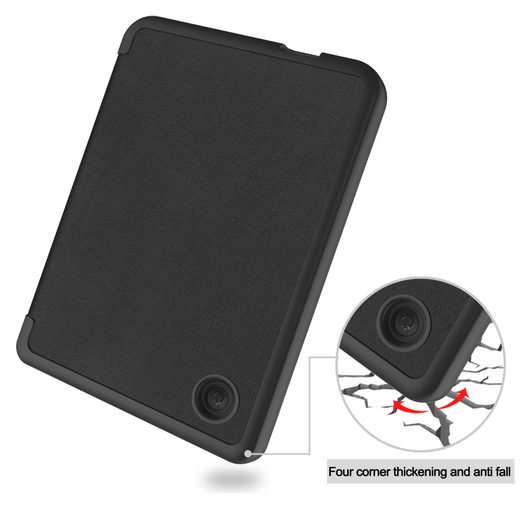 Kobo Clara Colour / Clara BW Hoes Book Case Beschermhoes Zwart afbeelding 7