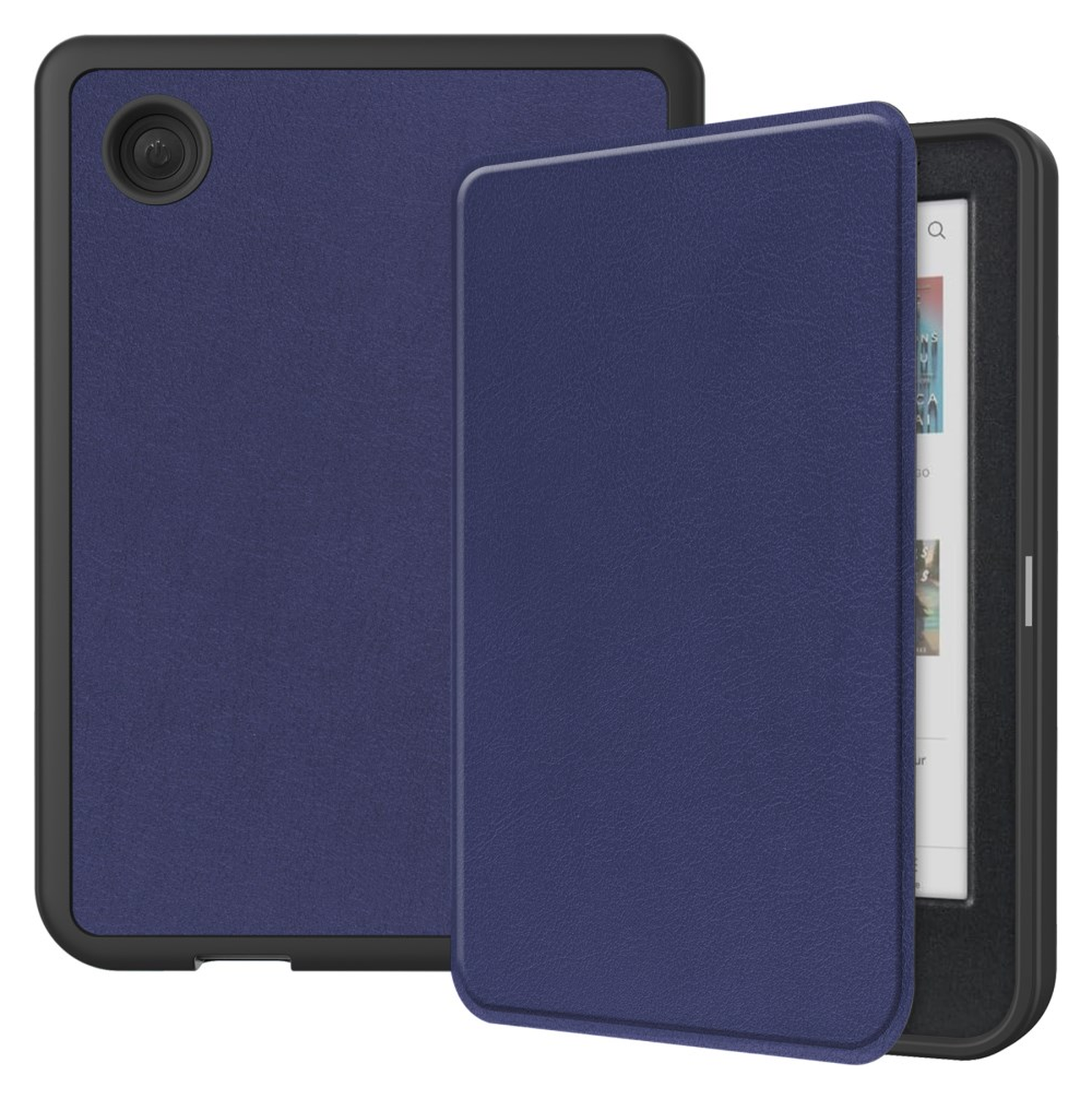 Kobo Clara Colour / Clara BW Hoes Book Case Beschermhoes Blauw afbeelding 1