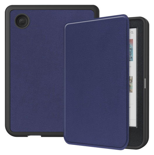 Kobo Clara Colour / Clara BW Hoes Book Case Beschermhoes Blauw afbeelding 1