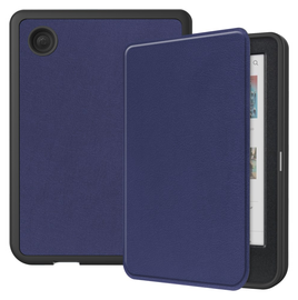 Kobo Clara Colour / Clara BW Hoes Book Case Beschermhoes Blauw