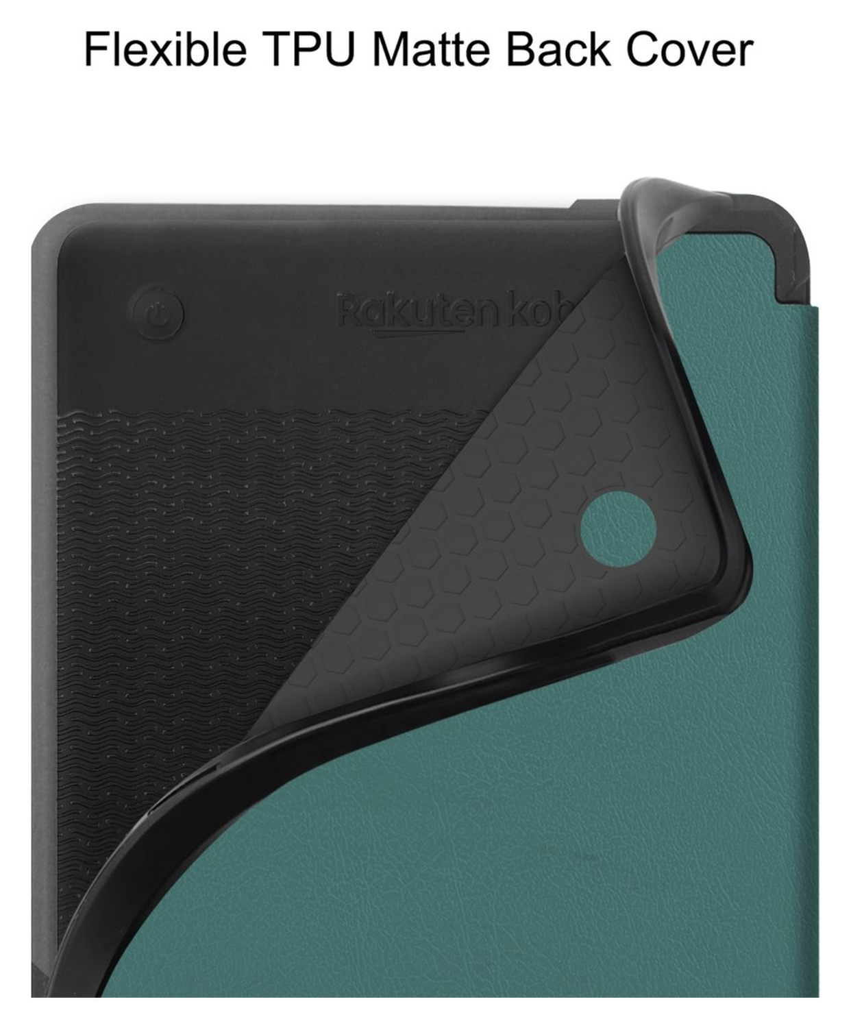 Kobo Clara Colour / Clara BW Hoes Book Case Beschermhoes Groen afbeelding 6