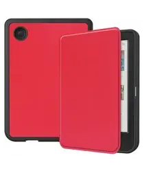 Kobo Clara Colour / Clara BW Hoes Book Case Beschermhoes Rood afbeelding