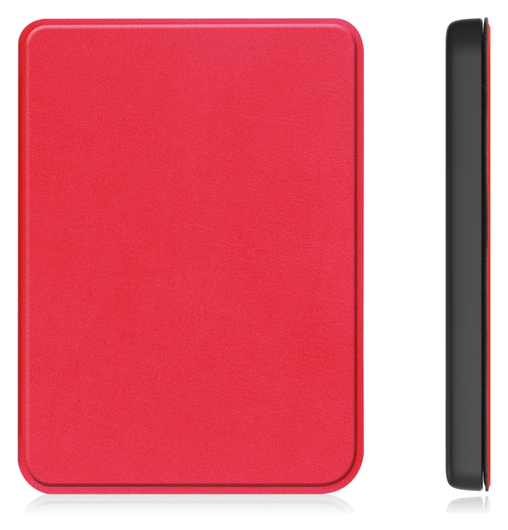 Kobo Clara Colour / Clara BW Hoes Book Case Beschermhoes Rood afbeelding 11