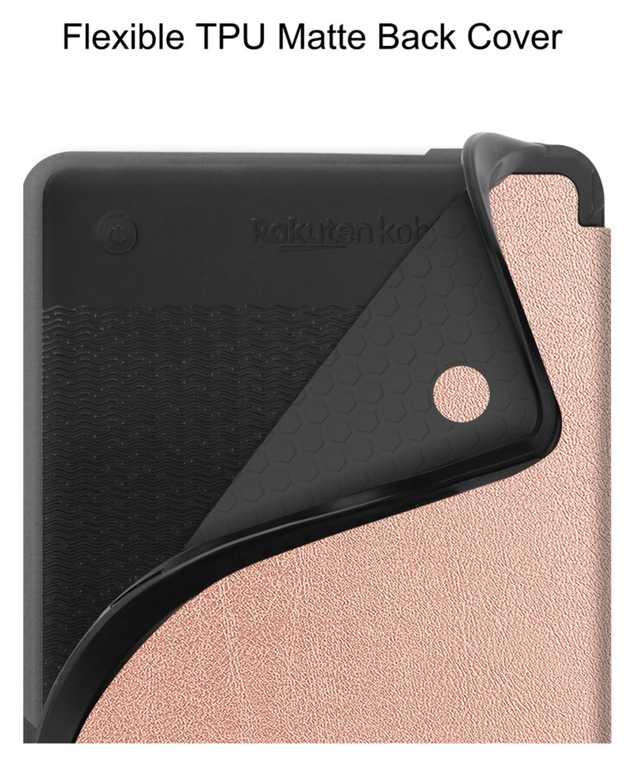 Kobo Clara Colour / Clara BW Hoes Book Case Beschermhoes Roze afbeelding 6