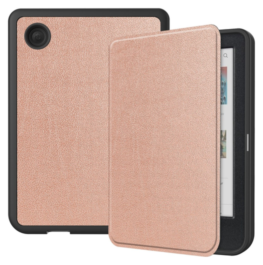 Kobo Clara Colour / Clara BW Hoes Book Case Beschermhoes Roze afbeelding 1