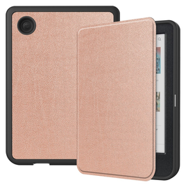 Kobo Clara Colour / Clara BW Hoes Book Case Beschermhoes Roze