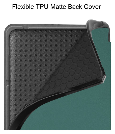 Kobo Libra Colour / Libra 2 Hoes Origami Book Case met Standaard Groen afbeelding 6