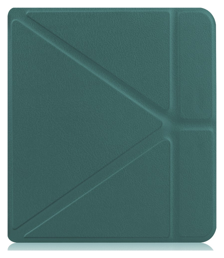 Kobo Libra Colour / Libra 2 Hoes Origami Book Case met Standaard Groen afbeelding 9
