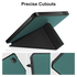 Kobo Libra Colour / Libra 2 Hoes Origami Book Case met Standaard Groen afbeelding 2