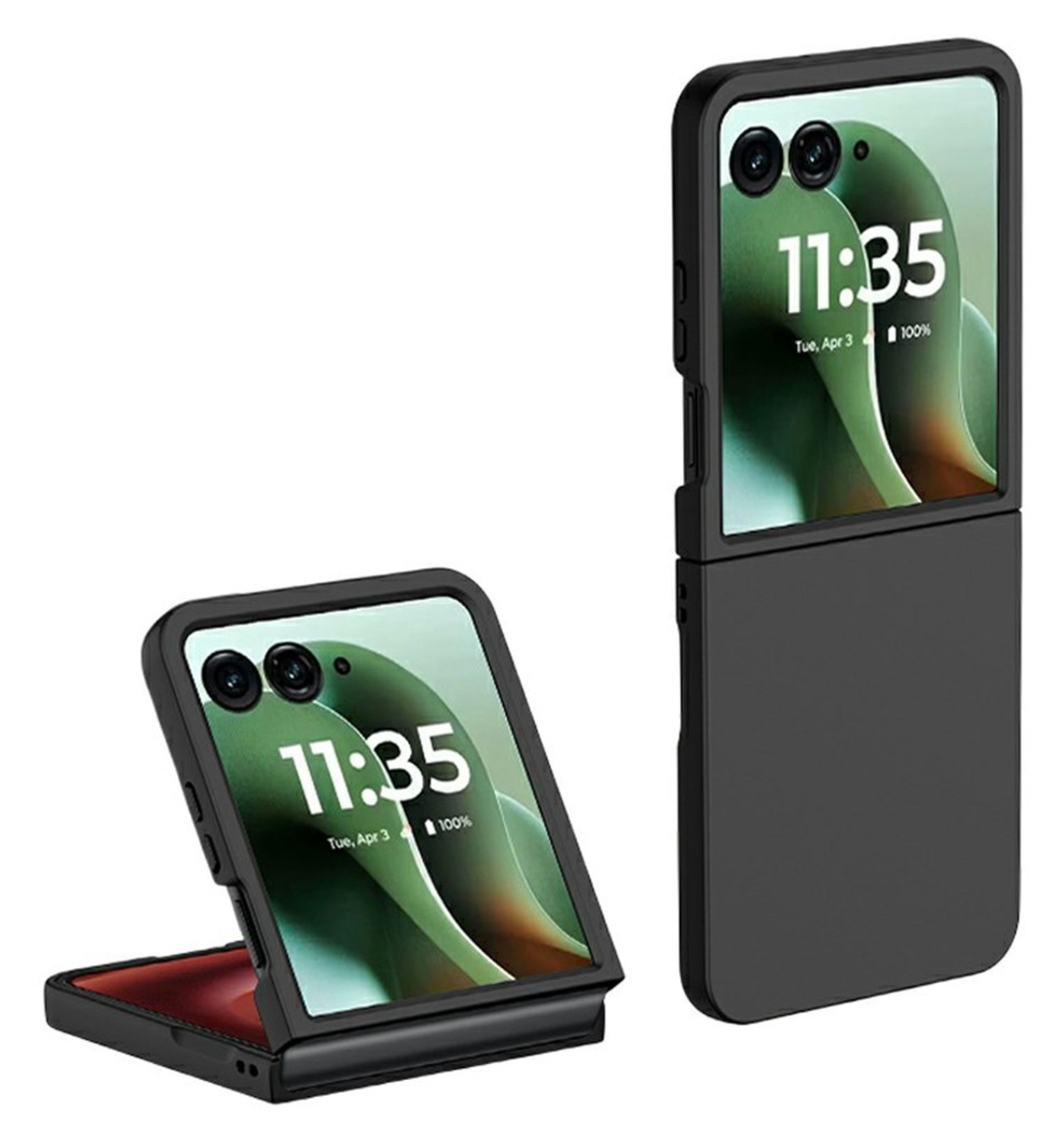 Motorola Razr 60 Ultra Hoesje Dun Schokbestendige Hard Case Back Cover Zwart afbeelding 1