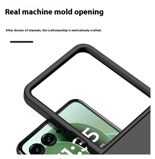 Motorola Razr 60 Ultra Hoesje Dun Schokbestendige Hard Case Back Cover Zwart afbeelding 4