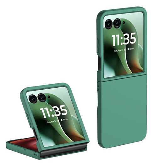 Motorola Razr 60 Ultra Hoesje Dun Schokbestendige Hard Case Back Cover Groen afbeelding 1
