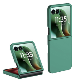 Motorola Razr 60 Ultra Hoesje Dun Schokbestendige Hard Case Back Cover Groen