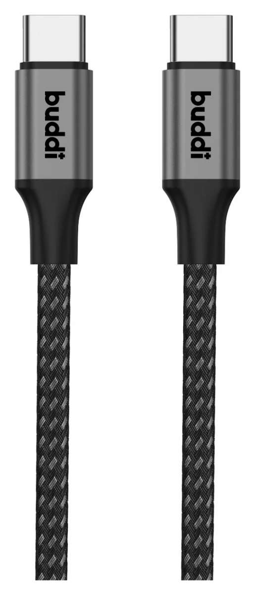 Buddi Power 25W USB-C Oplader met USB-C Kabel 1M Grijs afbeelding 3