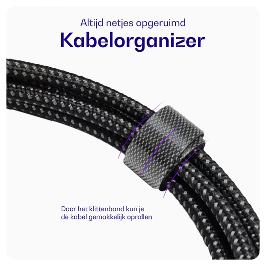Buddi Power 25W USB-C Oplader met USB-C Kabel 1M Grijs afbeelding 12