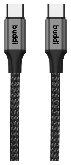 Buddi Power 25W USB-C Oplader met USB-C Kabel 1M Grijs afbeelding 3