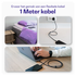 Buddi Power 25W USB-C Oplader met USB-C Kabel 1M Grijs afbeelding 8