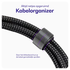 Buddi Power 25W USB-C Oplader met USB-C Kabel 2M Grijs afbeelding 12