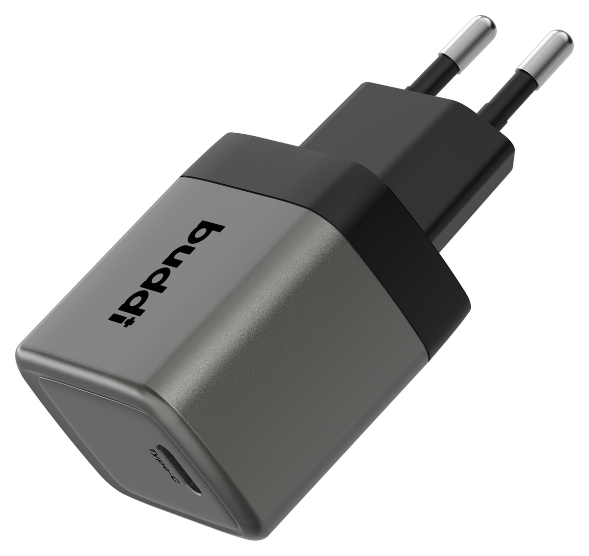 Buddi Power 25W USB-C Oplader met 20W Lightning Kabel 3M Grijs afbeelding 15