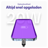 Buddi Power 25W USB-C Oplader met 20W Lightning Kabel 3M Grijs afbeelding 10