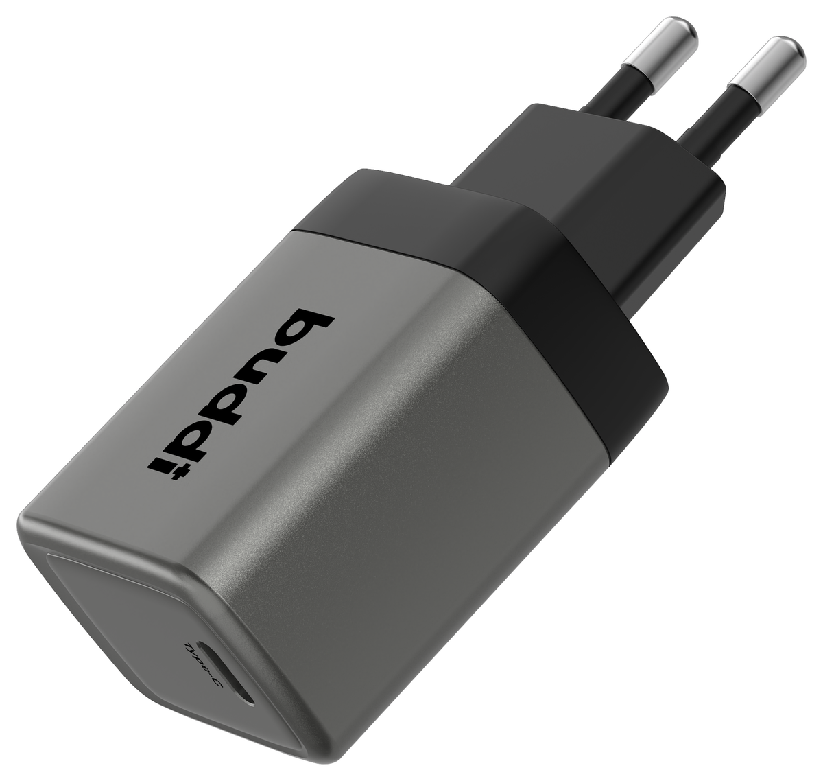 Buddi Power 45W USB-C Oplader met USB-C Kabel 1M Grijs afbeelding 17