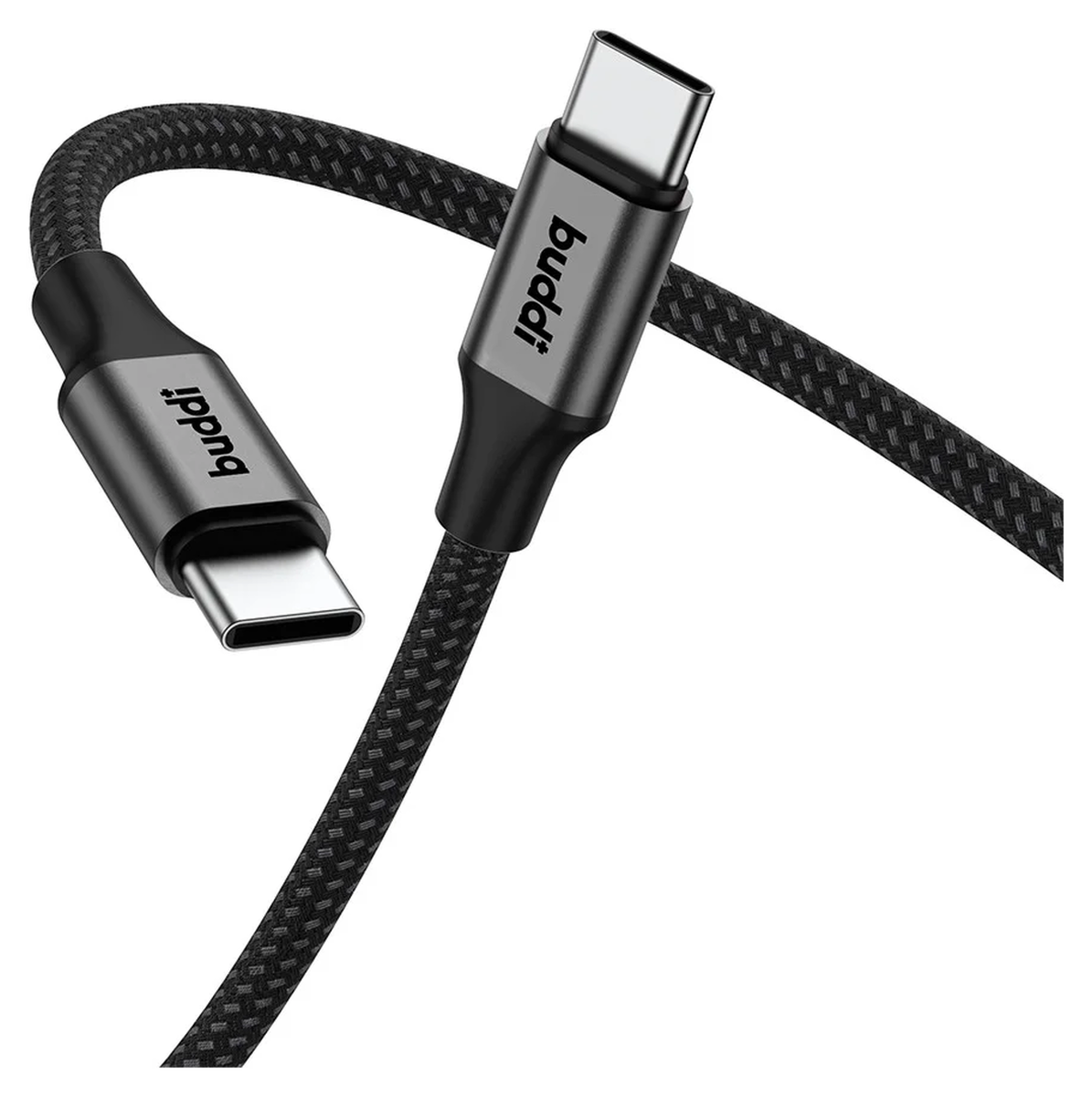 Buddi Power 45W USB-C Oplader met USB-C Kabel 1M Grijs afbeelding 23