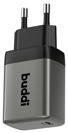 Buddi Power 45W USB-C Oplader met USB-C Kabel 1M Grijs afbeelding 18