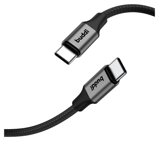 Buddi Power 45W USB-C Oplader met USB-C Kabel 1M Grijs afbeelding 22