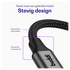 Buddi Power 45W USB-C Oplader met USB-C Kabel 1M Grijs afbeelding 11