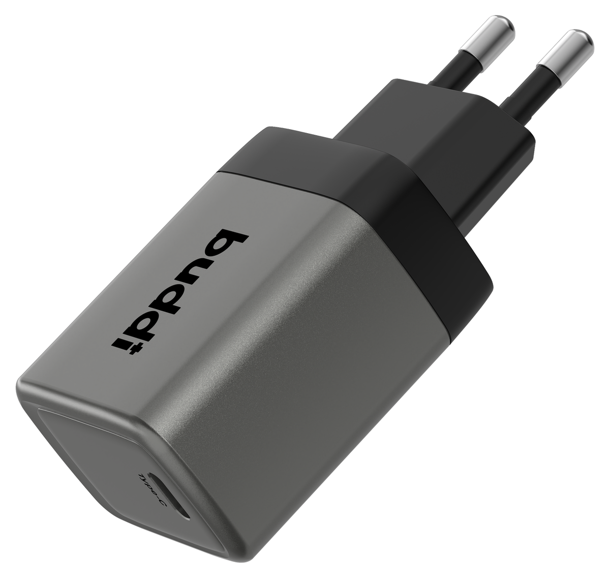 Buddi Power 45W USB-C Oplader met USB-C Kabel 3M Grijs afbeelding 17