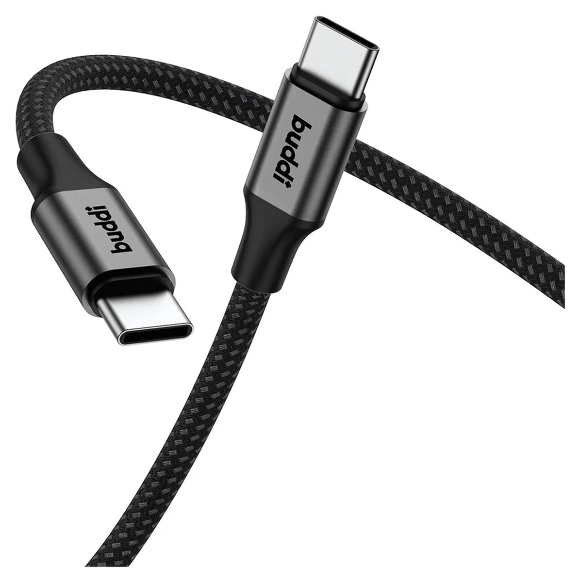 Buddi Power 45W USB-C Oplader met USB-C Kabel 3M Grijs afbeelding 23