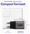 Buddi Power 45W USB-C Oplader met USB-C Kabel 3M Grijs afbeelding 4