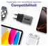 Buddi Power 45W USB-C Oplader met USB-C Kabel 3M Grijs afbeelding 6