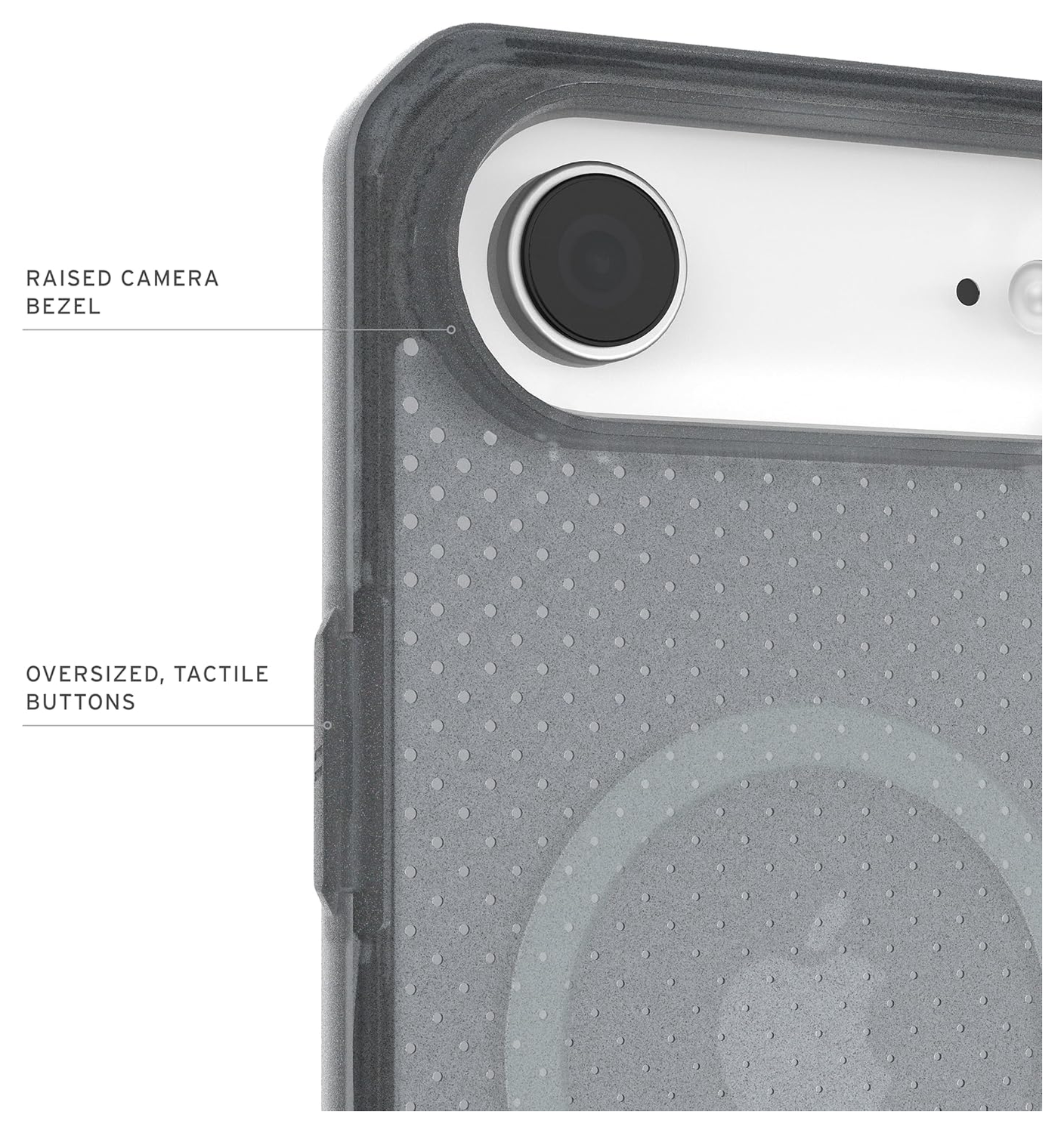 UAG Dot Apple iPhone Air Hoesje MagSafe Back Cover Ash afbeelding 6