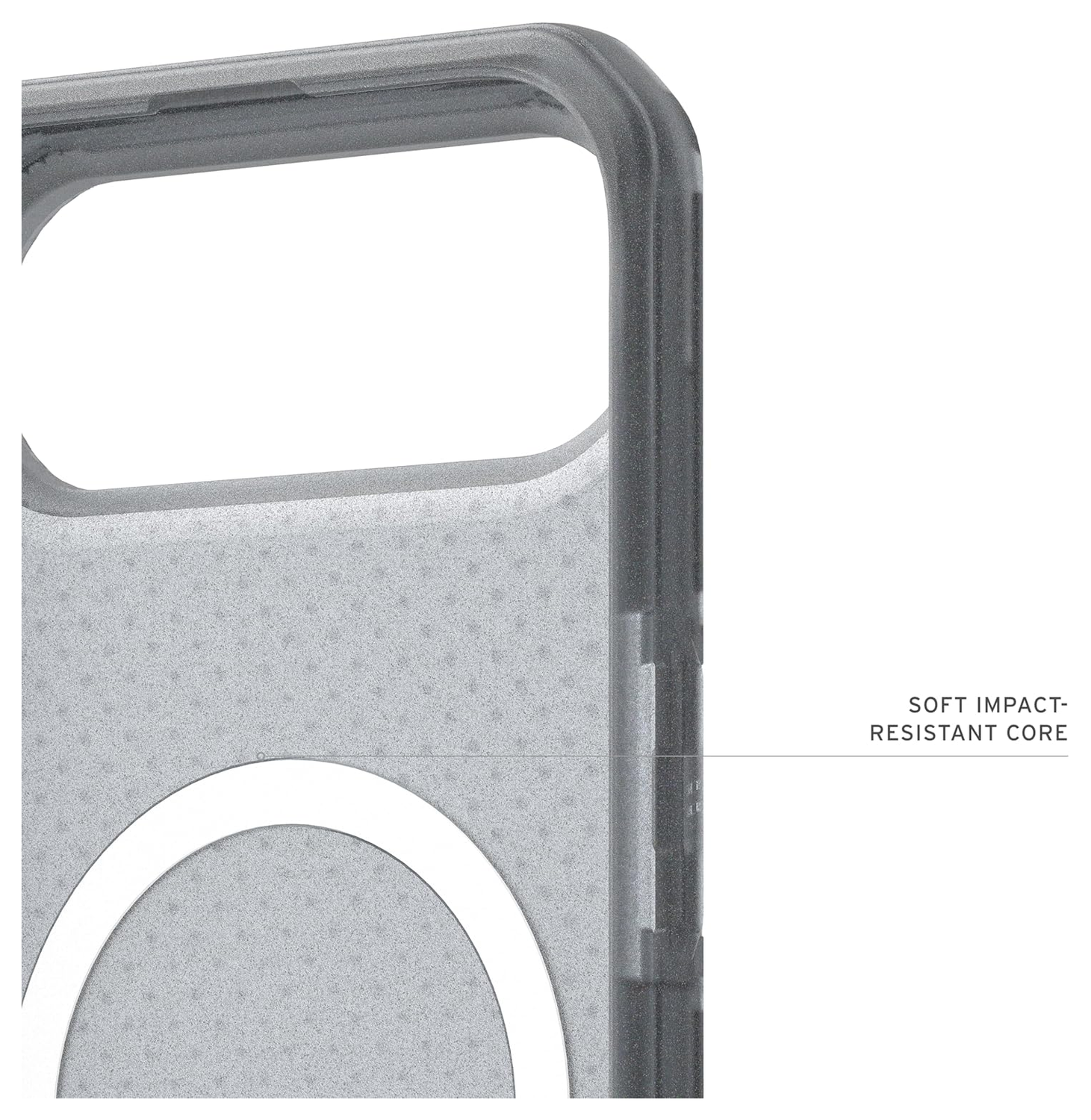 UAG Dot Apple iPhone Air Hoesje MagSafe Back Cover Ash afbeelding 7