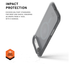 UAG Dot Apple iPhone Air Hoesje MagSafe Back Cover Ash afbeelding 4