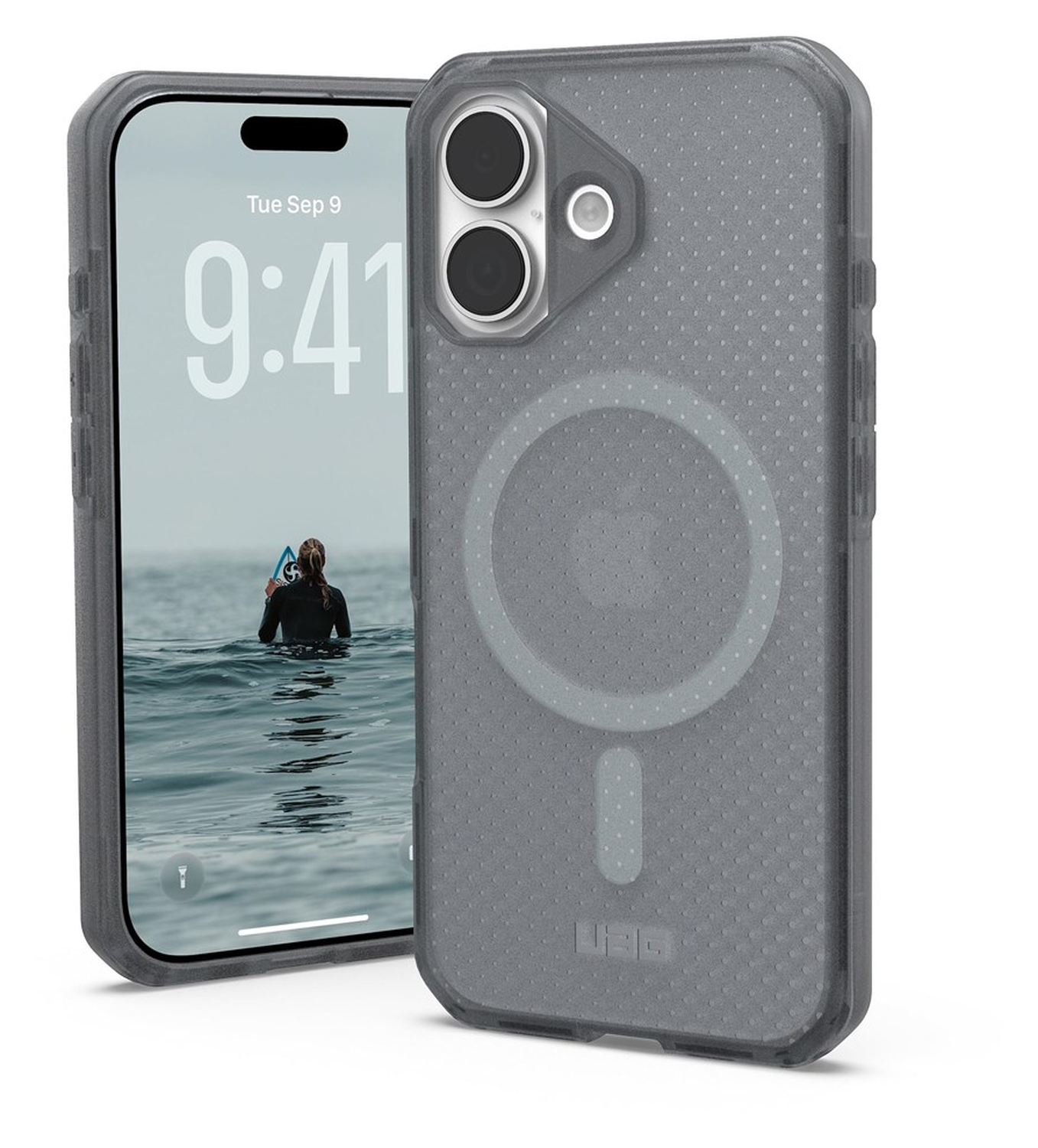 UAG Dot Apple iPhone 17 Hoesje MagSafe Back Cover Ash afbeelding 1