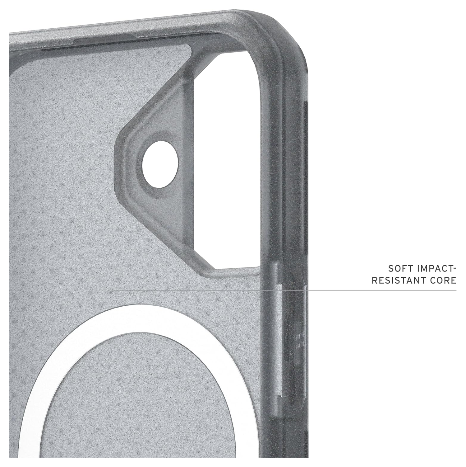 UAG Dot Apple iPhone 17 Hoesje MagSafe Back Cover Ash afbeelding 7