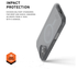 UAG Dot Apple iPhone 17 Hoesje MagSafe Back Cover Ash afbeelding 4