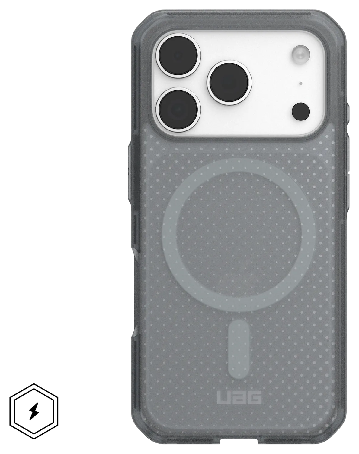 UAG Dot Apple iPhone 17 Pro Hoesje MagSafe Back Cover Ash afbeelding 8
