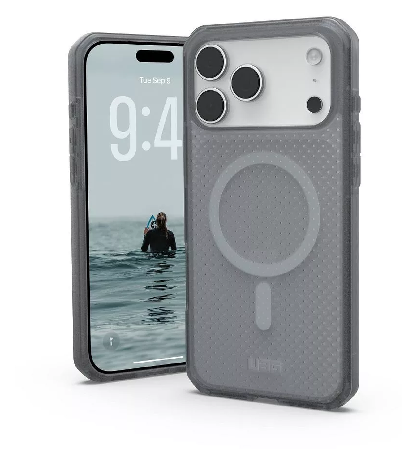 UAG Dot Apple iPhone 17 Pro Max Hoesje MagSafe Back Cover Ash afbeelding 1