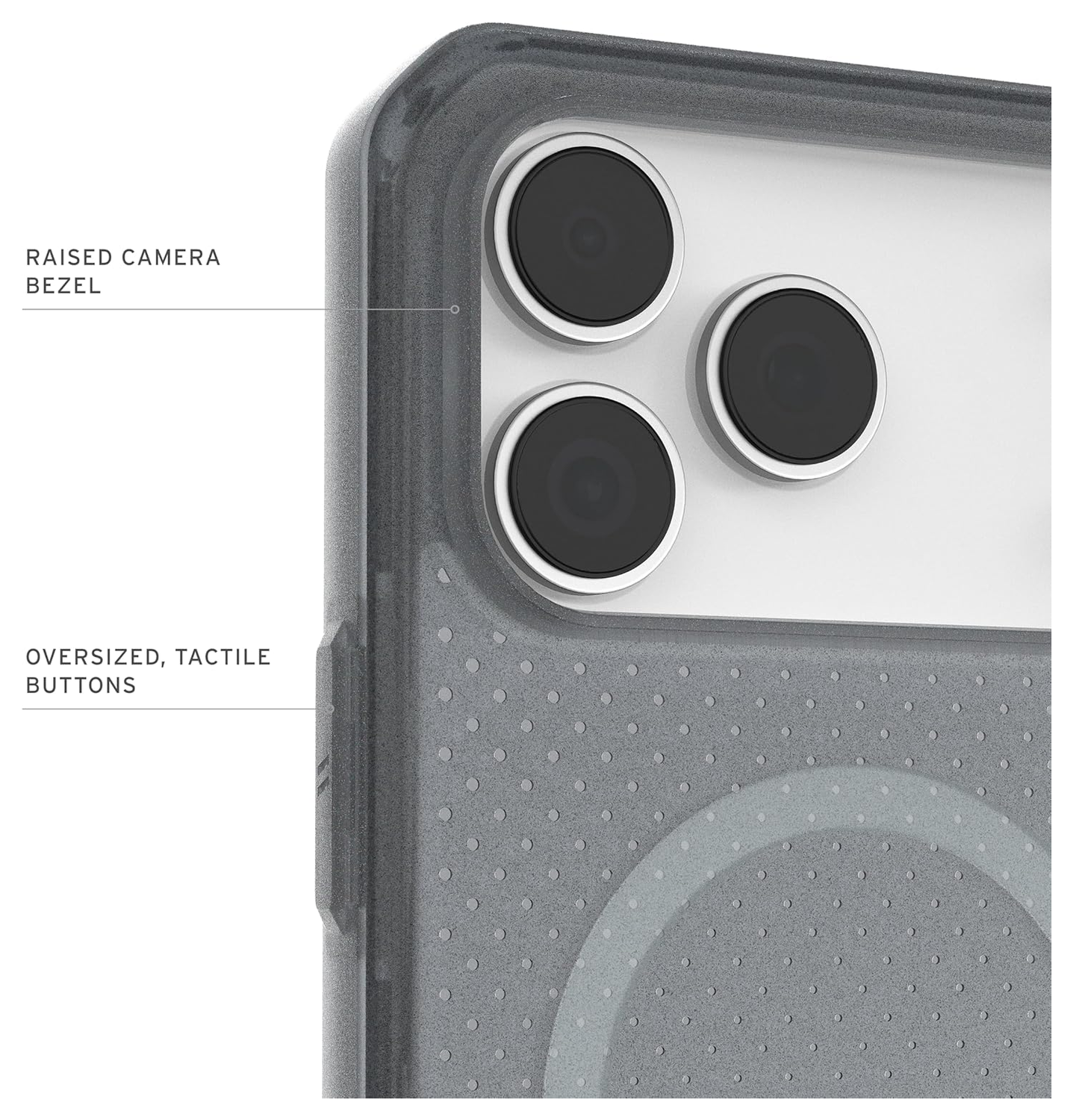 UAG Dot Apple iPhone 17 Pro Max Hoesje MagSafe Back Cover Ash afbeelding 6