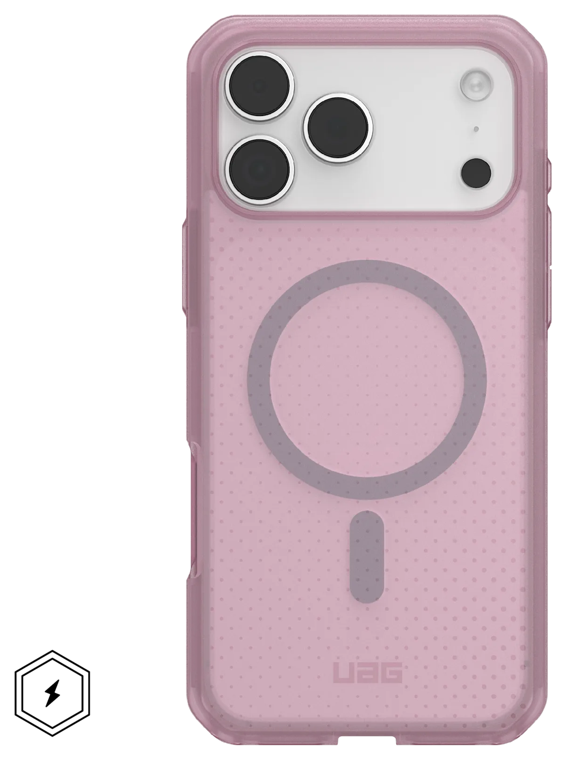 UAG Dot Apple iPhone 17 Pro Max Hoesje MagSafe Back Cover Paars afbeelding 1