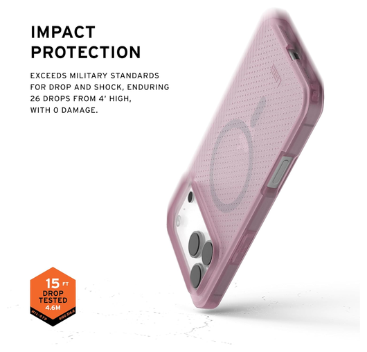UAG Dot Apple iPhone 17 Pro Max Hoesje MagSafe Back Cover Paars afbeelding 4