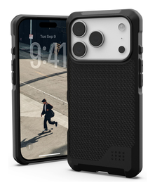 UAG Metropolis LT iPhone 17 Pro Hoesje MagSafe Back Cover Kevlar Zwart
